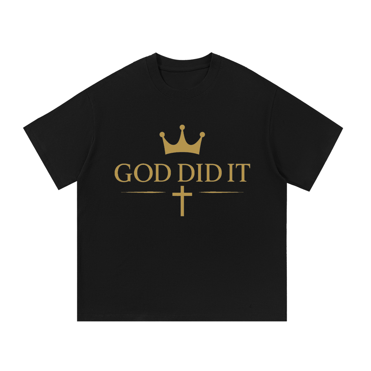 God Did It Signature Line Heavyweight Unisex Tee