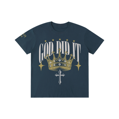 Crown + Cross Edition: Pure Cotton Unisex T-Shirt