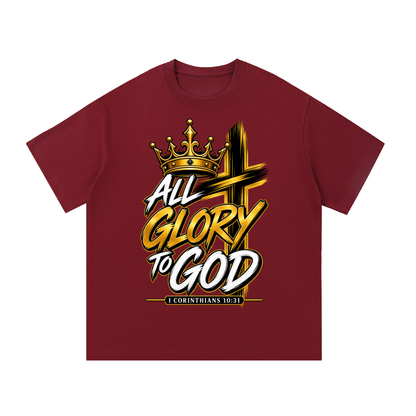 1 Corinthians 10: 31 God Did It- All Glory to God T-Shirt