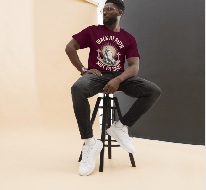 Walk By Faith, Not By Sight Tee