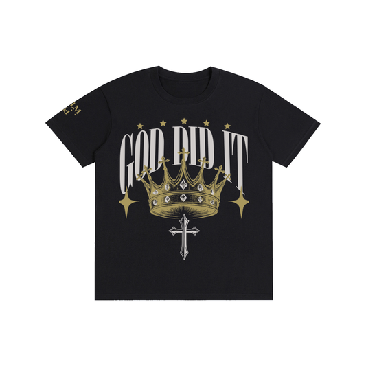 Crown + Cross Edition: Pure Cotton Unisex T-Shirt