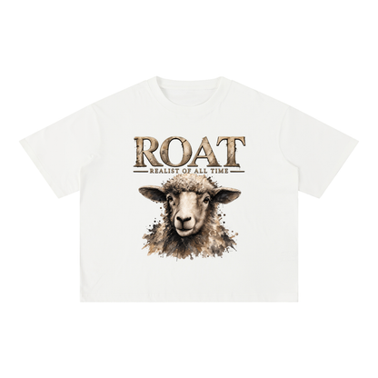 ROAT – Realist of All Time Mineral Wash Boxy Cotton T-Shirt