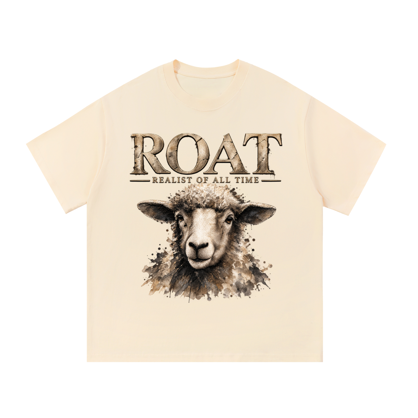 ROAT – Realist of All Time Heavyweight Cotton T-Shirt
