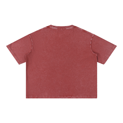 ROAT – Realist of All Time Mineral Wash Boxy Cotton T-Shirt